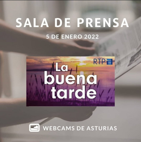 Webcams de Asturias en la Buena Tarde de RPA