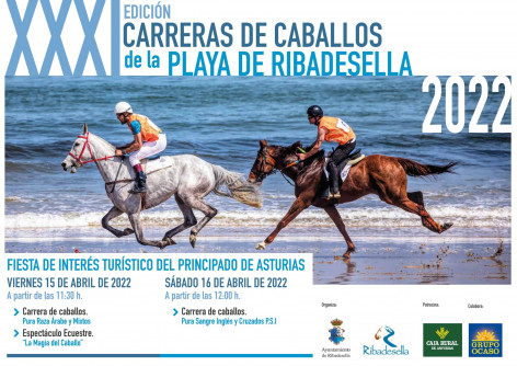 Sigue en directo la XXXI edición de las Carreras de Caballos Playa de Ribadesella