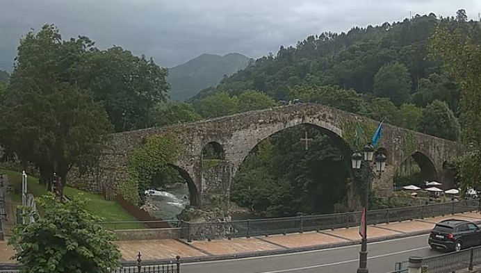Nueva cámara HD desde el Puente Romano de Cangas de Onís