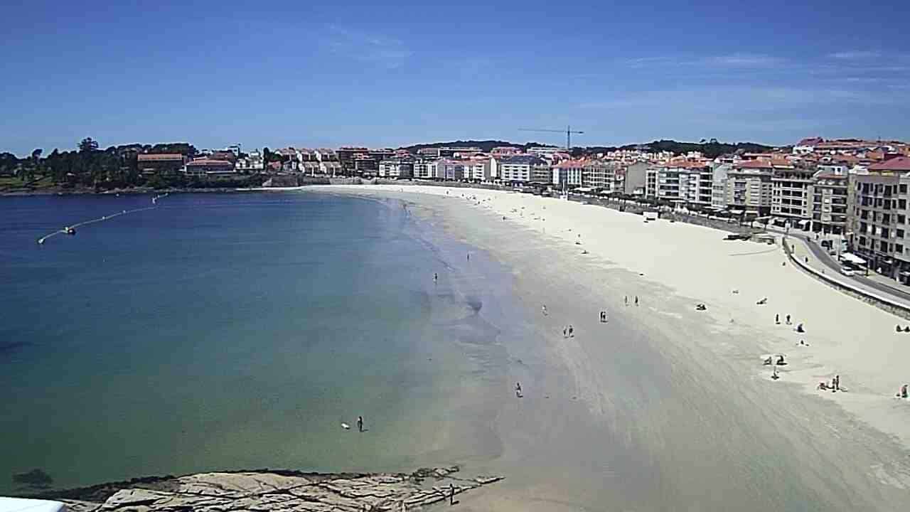 Webcam - Sanxenxo – Playa de Silgar