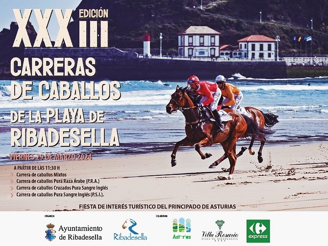 Imagen destacada de XXXIII edición de las Carreras de Caballos de la Playa de Ribadesella